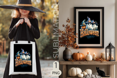 Halloween Garden flags|Garden Flag Sublimation pumpkin ghost Product Image 2
