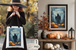 Happy halloween Garden flags| Sublimation skeleton| death Product Image 2