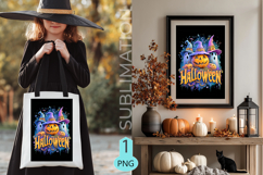 Halloween Garden flags|Garden Flag Sublimation pumpkin ghost Product Image 2