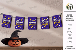 Halloween Flags Bundle LaserCut. Halloween Decor SVG Product Image 9