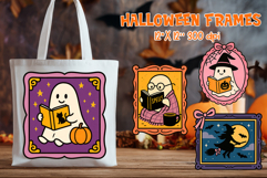 Coquette Halloween Vintage Frame Clipart Bundle | Spooky Product Image 13