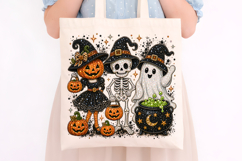 Halloween Friends Rhinestone PNG Design Product Image 4