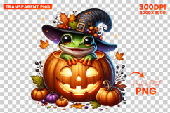halloween frog png, frog inside pumpkin clipart, cute frog halloween sublimation, whimsical halloween frog, autumn frog pumpkin png, kawaii frog halloween, halloween sublimation design, frog pumpkin clipart, rustic halloween animals, spooky cute frog desi