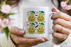Halloween Fruit Mash-Up Clipart Product Image 3