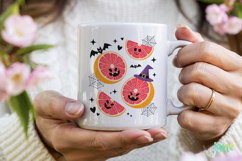 Halloween Fruit Mash-Up Clipart Bundle Product Image 4