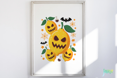 Halloween Fruit Mash-Up Clipart Product Image 5