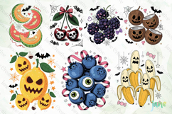 Halloween Fruit Mash-Up Clipart Bundle Product Image 6