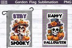 Halloween Garden Flag | Halloween Spooky Garden Flag Product Image 1