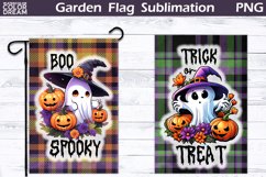 Halloween Garden Flag | Ghost Garden Flag Product Image 1