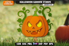 Halloween Garden Sign Laser Cut | Seasonal Garden Decoration Product Image 1