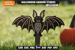 Halloween Garden Sign Laser Cut | Seasonal Garden Decoration Product Image 1