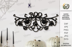Halloween Garlands Bundle Lasercut. Halloween Wall Decor SVG Product Image 12