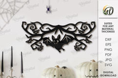 Halloween Garlands Bundle Lasercut. Halloween Wall Decor SVG Product Image 8
