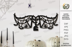 Halloween Garlands Bundle Lasercut. Halloween Wall Decor SVG Product Image 10