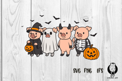 Halloween pig svg Product Image 1