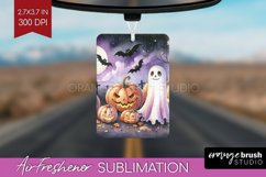 Ghost Air Freshener PNG - Halloween Ghost PNG Sublimation Product Image 1