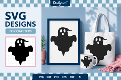 Halloween Ghost SVG Product Image 1