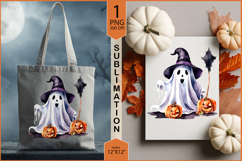 Sweet ghost|Pumpkins|halloween ghost Sublimation| Print Product Image 3