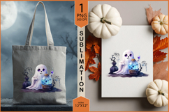 Sweet ghost|Pumpkins|halloween ghost Sublimation| Print Product Image 3
