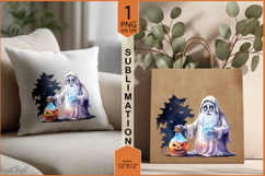 Grumpy ghost|Poison Bottle |bottle of magic halloween| ghost Product Image 2