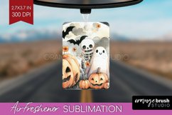 Ghost Air Freshener PNG - Halloween Ghost PNG Sublimation Product Image 1