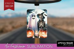 Ghost Air Freshener PNG - Halloween Ghost PNG Sublimation Product Image 1