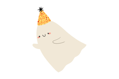Cute Halloween Ghost Clipart Set Product Image 8