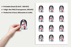 Halloween Sticker, Halloween PNG, Ghost Sticker, Witch Sticker, Pumpkin Sticker, Skeleton Sticker, Gothic Halloween PNG, Retro Pinup Halloween, Spooky Sublimation Design, Printable Halloween Stickers
