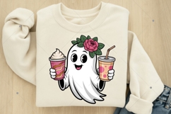 Halloween Coquette Ghost PNG, Halloween Ghost PNG, Spooky Product Image 4