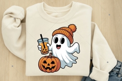 Halloween Coquette Ghost PNG, Halloween Ghost PNG, Spooky Product Image 3