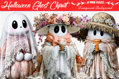 Halloween Ghost Clipart Product Image 1