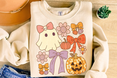 Halloween Ghost PNG, Fall PNG, Pumpkin PNG, Autumn PNG Product Image 5