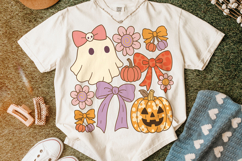 Halloween Ghost PNG, Fall PNG, Pumpkin PNG, Autumn PNG Product Image 6