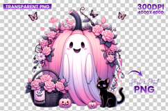 halloween ghost flower pot png, pumpkin ghost clipart, floral halloween sublimation, cute ghost with flowers png, halloween pumpkin flower design, spooky cute clipart, ghost pumpkin png, halloween sublimation design, autumn floral ghost clipart, halloween