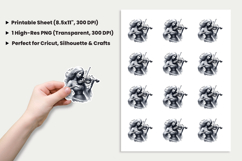 Halloween Sticker, Ghost Girl Sticker, Violin Ghost PNG, Halloween PNG, Spooky Sticker Design, Gothic Halloween Sticker, Retro Ghost PNG, Musical Halloween Sticker, Printable Halloween Stickers, Cricut Halloween Design