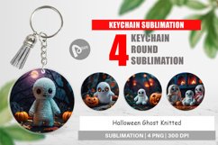 Keychain Ghost Knitted Product Image 1