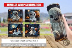 Tumbler Wrap Ghost Knitted Product Image 1