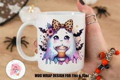 Halloween Pumpkin Mug Wrap For 11 oz and 15 oz, 3d Mug, Halloween Png