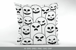 Halloween Ghost Pattern SVG Product Image 1