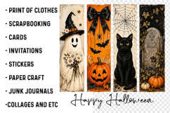Vintage Halloween Ghost Png Product Image 3