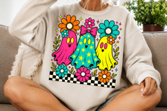 Halloween Ghost Png, Cute Boo Ghost Coquette Png Product Image 3