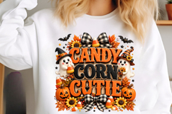 Halloween Ghost Pumpkin Sublimation PNG Product Image 3