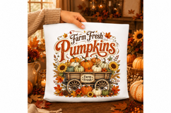 Halloween Ghost Pumpkin Sublimation Png Product Image 2