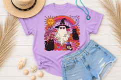 Halloween Ghost Sublimation, Retro Witchy Season Design Product Image 3