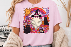 Halloween Ghost Sublimation, Retro Witchy Season Design Product Image 4