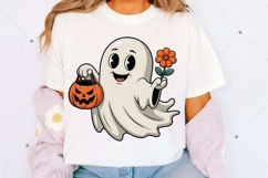 Halloween Coquette Ghost PNG, Halloween Ghost PNG, Spooky Product Image 2