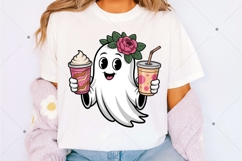 Halloween Coquette Ghost PNG, Halloween Ghost PNG, Spooky Product Image 5