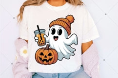 Halloween Coquette Ghost PNG, Halloween Ghost PNG, Spooky Product Image 4