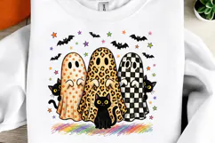 Halloween Ghost Trio PNG, Spooky Season PNG Product Image 2