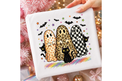 Halloween Ghost Trio PNG, Spooky Season PNG Product Image 3